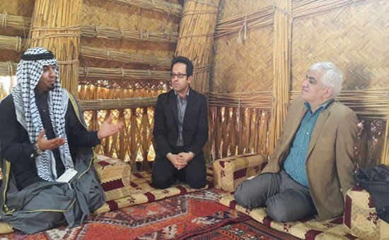 بازدید مدیرکل میراث فرهنگی خوزستان از موکب های عزاداری دحیماویه
