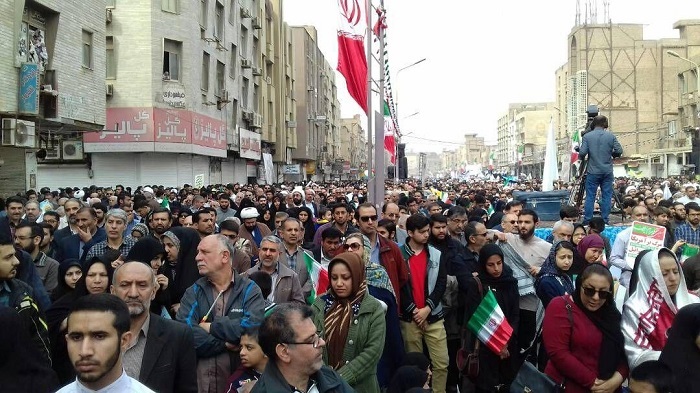 گزارش تصویری/ راهپیمایی یوم الله 22 بهمن در اهواز