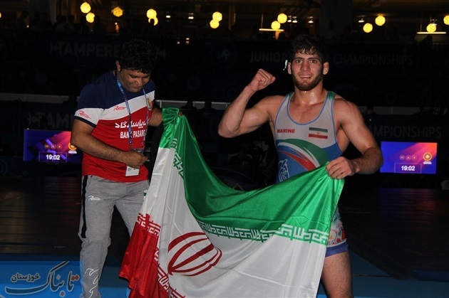 دو طلای خوزستانی ها در رقابت های کشتی فرنگی جوانان قهرمانی جهان