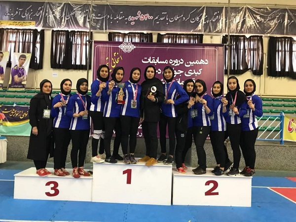 سومی تیم بانوان کبدی خوزستان در مسابقات جوانان کشور پس از 10 سال