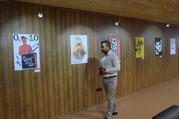 برپایی نمایشگاه بین‌المللی پوستر در دانشگاه شهید چمران اهواز