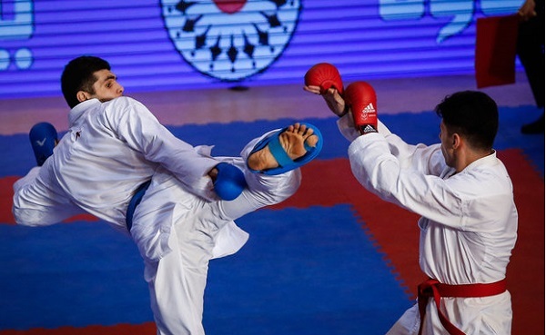 اردوی تیم ملی کاراته مردان در آبادان بر پا شد