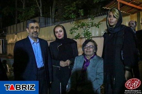 حضور دو بازیگر مشهور در افطاری احمدی‌نژاد