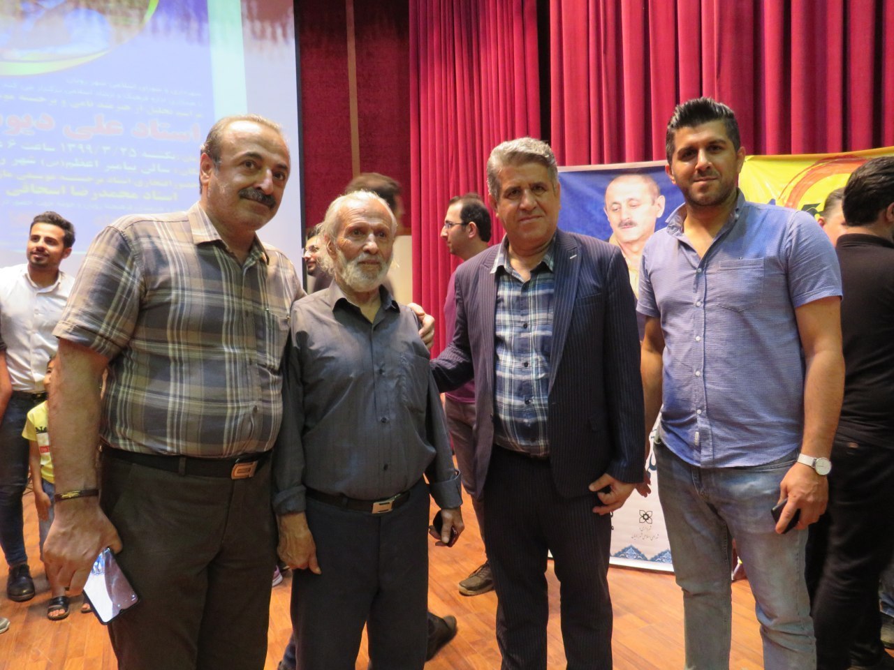 برگزاری مراسم تجلیل از علی دیوسالار در شهرستان نور+ گزارش تصویری