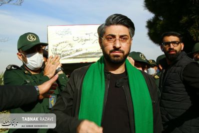گزارش تصویری استقبال از پیکر مطهر ۱۶ شهید در مشهد