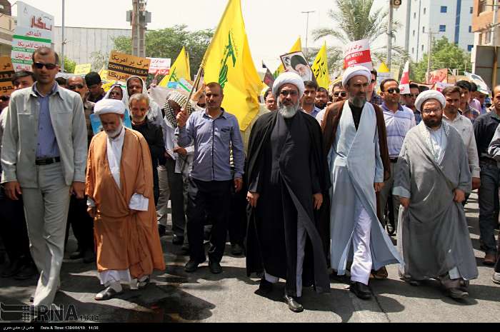 راهپیمایی روز قدس در سراسر استان برگزار شد + تصاویر