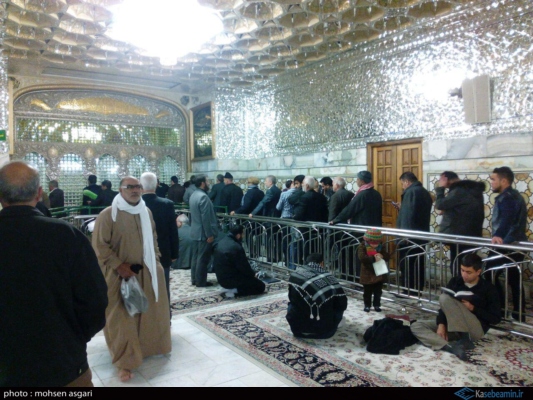 عکسهای نرده گذارای جدید در حرم امام رضا(ع) عکسهای نرده گذارای جدید در حرم امام رضا(ع)