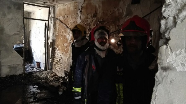 مصدومیت ۵ عضو یک خانواده اهوازی در انفجار گاز شهری