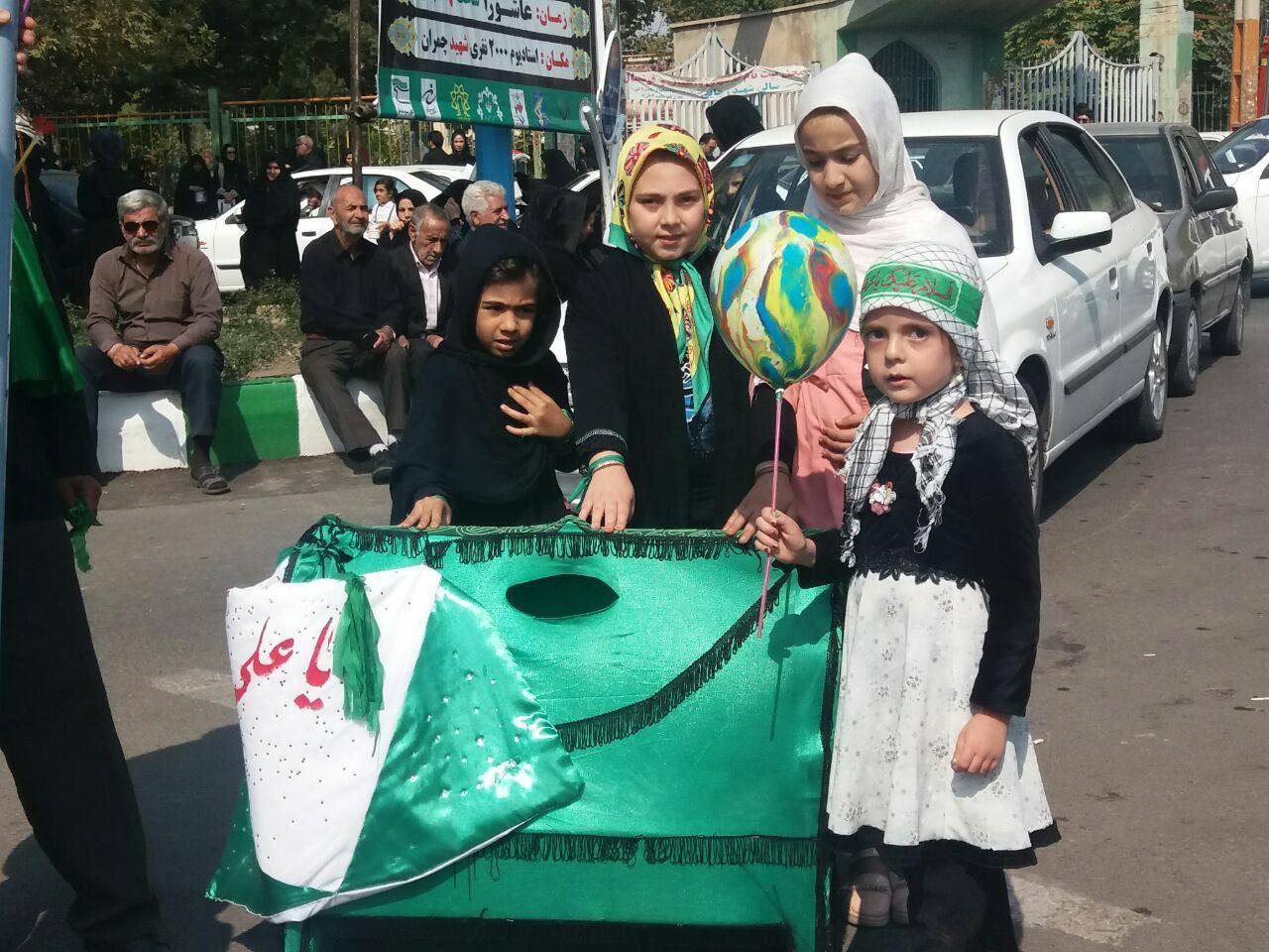 برگزاری مراسم عزاداری روز عاشورا در شهرستان خوی به روایت تصویر