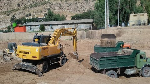 رودخانه نجم آباد نظرآباد پس از ۲۰ سال لایروبی شد