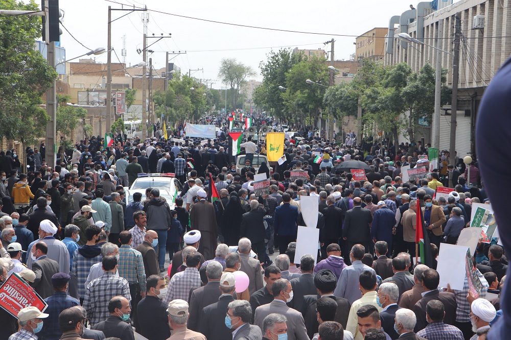 راهپیمایی روز جهانی قدس در قاب تصویر