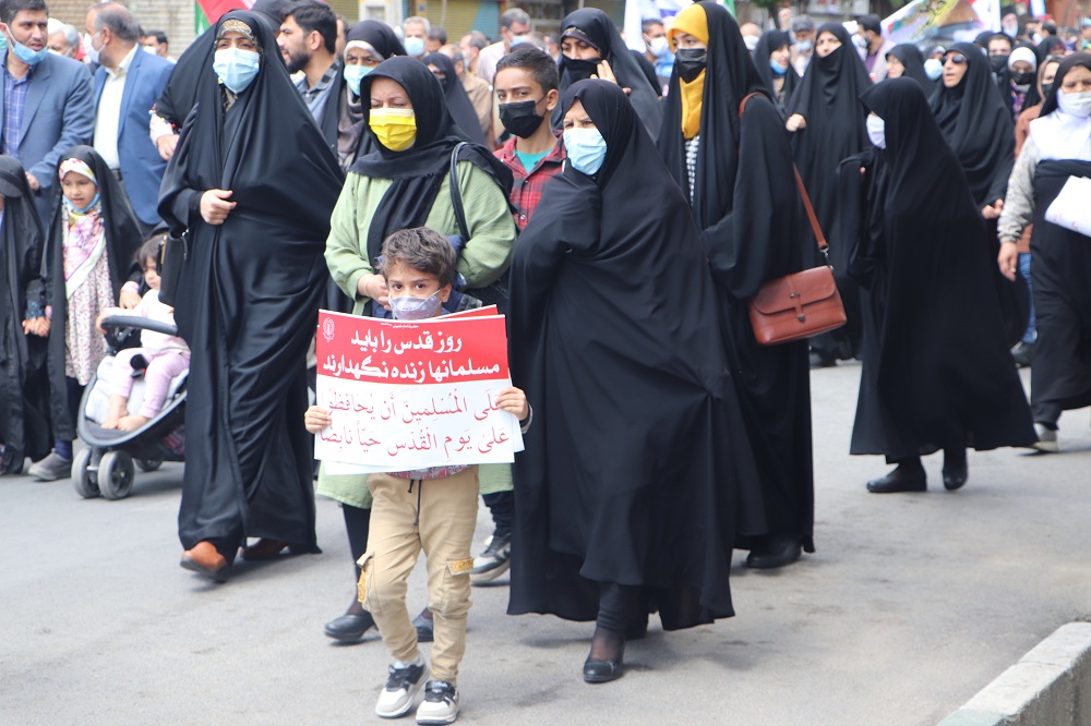 راهپیمایی روز جهانی قدس در قاب تصویر