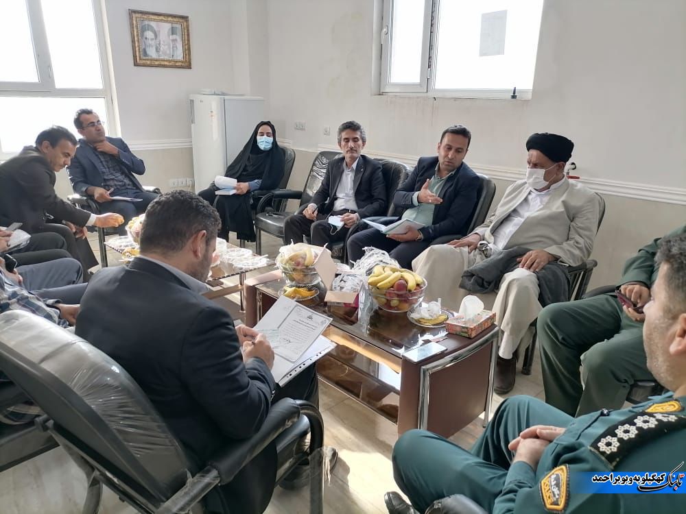 طرح مشكلات و مطالبات شهرداری و مردم در دیدار شهردار و اعضای شورای شهر لنده با سید محمد موحد+تصاویر