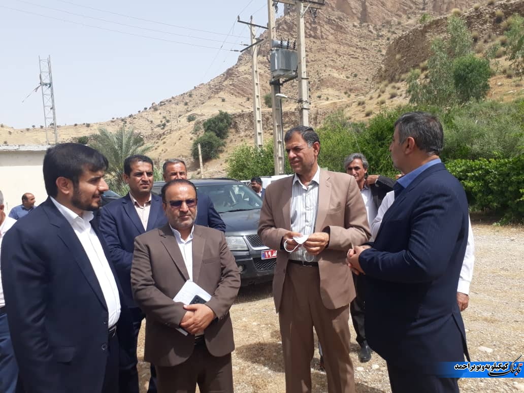 بازدید معاونت هماهنگی امور عمرانی استاندار از پروژه های عمرانی