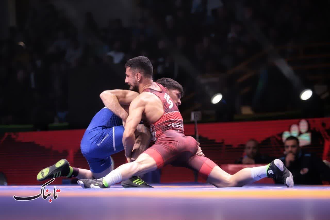 اختتامیه رقابت‌های کشتی آزاد قهرمانی کشور در گرگان+تصاویر