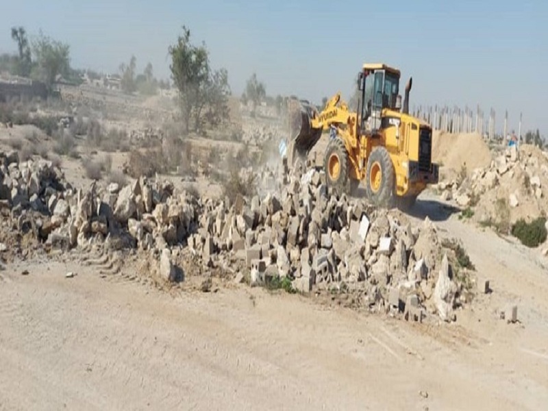 رفع تصرف بیش از ۲۸ هزار مترمربع از اراضی ملی در پناهگاه حیاتوحش بیستون کرمانشاه