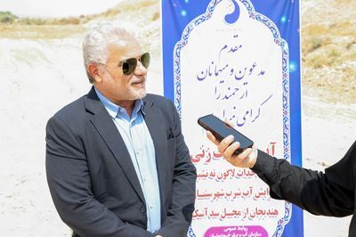 عملیات اجرایی پروژه احداث لاگون پیش ته نشین سد آسک شهرستان هندیجان آغاز شد