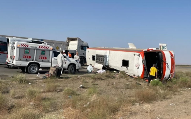واژگونی اتوبوس در جاده گرگان- کردکوی با ۲۰ مصدوم واژگونی اتوبوس در جاده گرگان- کردکوی با ۲۰ مصدوم