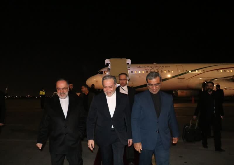 وزیر امور خارجه جمهوری اسلامی ایران وارد مشهد شد