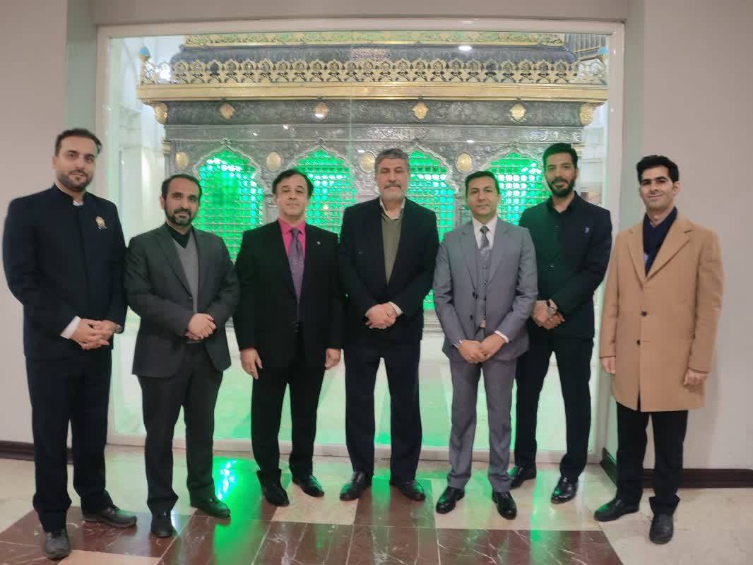 بازدید رئیسدفتر کمیساریای عالی پناهندگان سازمان ملل در مشهد مقدس از حرم مطهر رضوی