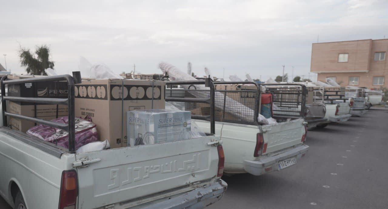 یازدهمین مرحله اهدای جهیزیه به ۱۱۴ زوج گلستانی کلید خورد یازدهمین مرحله اهدای جهیزیه به ۱۱۴ زوج گلستانی کلید خورد