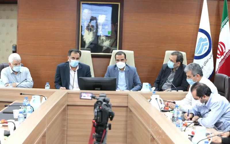 برگزاری جلسه مشترک شهرداری و آبفا استان در خصوص رفع مشکل آبهای سطحی با حضور نمایندگان مردم اهواز در مجلس شورای اسلامی