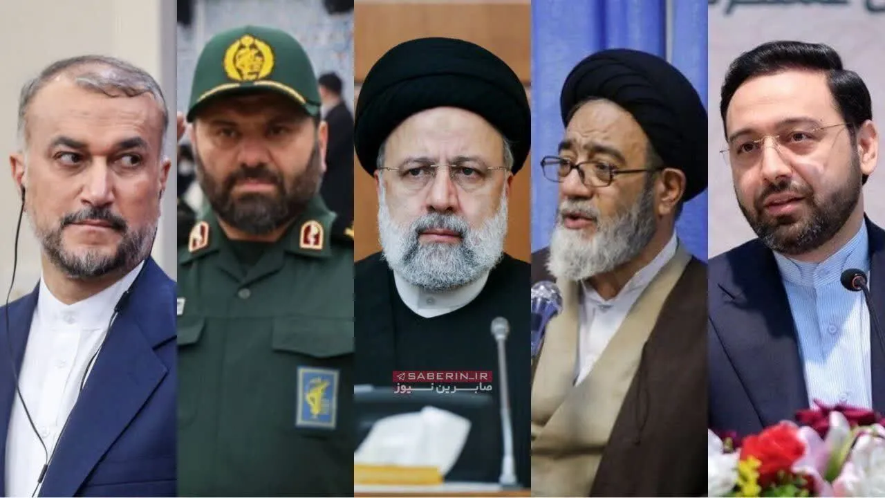 رئیس جمهور و یاران شهیدش آسمانی شدند